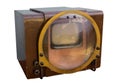 Retro tv of soviet-made sample of 1958