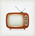 Retro TV Vector