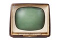 Retro TV with wooden case