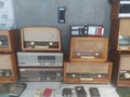 Retro TVs, radios, pick-ups, old phones, rare electronic devices