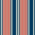 Retro usa Color fashion style seamless stripes pattern.