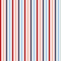 Retro usa Color style seamless stripes pattern. Abstract vector Royalty Free Stock Photo