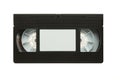 Retro vhs video cassette Royalty Free Stock Photo