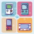 Retro videogame consoles