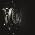 Retro view camera lens with vintage shutter