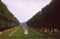 Retro view from the Tuileries Garden, Paris, France