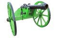 retro vintage gunpowder cannon dates to the 17th century