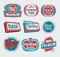 Retro Vintage labels