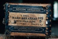 Retro Vintage Norton Abrasives Box - Abandoned Indiana Army Ammunition Depot - Indiana