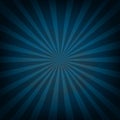 Retro Vintage Square Blue Sunburst Royalty Free Stock Photo