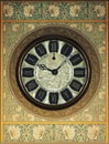Retro Vintage Steampunk Clock Background