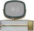 Retro Vintage TV, Television Isolated