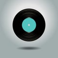 Retro vinyl music record Royalty Free Stock Photo