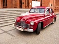 Retro Warszawa car Royalty Free Stock Photo