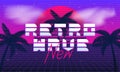 Retro Wave logo.