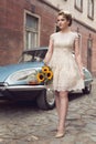 Retro wedding Royalty Free Stock Photo