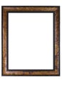 Retro wooden photo frame Royalty Free Stock Photo