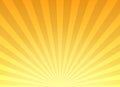 Retro yellow sunburst background Royalty Free Stock Photo