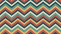 Retro zigzag pattern with earth tones for backgrounds Royalty Free Stock Photo