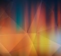 Retrocolor triangle background Royalty Free Stock Photo
