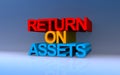 return on assets on blue