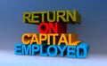 return on capital employed on blue