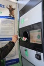 Return and Earn Scheme container deposit Collection point,