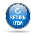 Return item web button