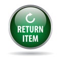 Return item web button