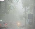 Return from Mahabaleshwar in Monsoon fog light