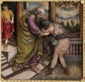 Return of the prodigal son Royalty Free Stock Photo