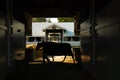 Returning to Stables, Keeneland Race Track