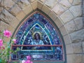 Reuleaux Triangle Style Church Window Royalty Free Stock Photo