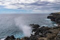 Reunion Island - The blowing rock