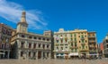 PlaÃÂ§a mercadal, the city center of Reus, Spain. Shoot in June 2018