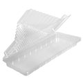 Reusable plastic transparent box for takeaway food, picnic, salad for shop