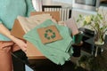 Reusing, recycling materials and reducing waste in fashion