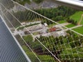 Reutte, Austria. The longest pedestrian suspension bridge in the world called Highline 179 Royalty Free Stock Photo