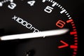 Rev counter tachometer Royalty Free Stock Photo