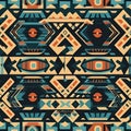 Revamp your designs with seamless aztec patterns Royalty Free Stock Photo