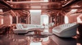 Blending Elegance with Innovation: Pearl White and Rose Gold Interior Design by Award-Winning Steven Meisel with Nikon Z6 II