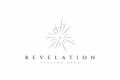 Revelation Apocalypse Warm Light Abstract Religion Spiritual Faith Logo