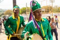 Congadas, a folkloric festival, typical of Brazil.