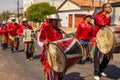 Congadas, a typical Brazilian religious and folk festival.