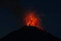 Reventador volcano eruption, Ecuador Royalty Free Stock Photo