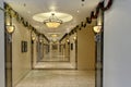 Reverberated Corridor in hotel