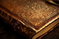 Revered Bible ancient closeup. Generate Ai Royalty Free Stock Photo