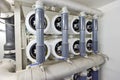 Reverse osmosis equipment Royalty Free Stock Photo