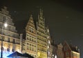 Reversed image concept , historic buildings in Ghent