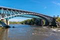 Reversing Falls Bridge In Saint John Royalty Free Stock Photo